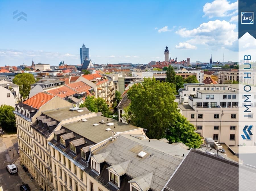 Gründerzeithaus an der Gottschedstraße in Leipzig Zentrum-West