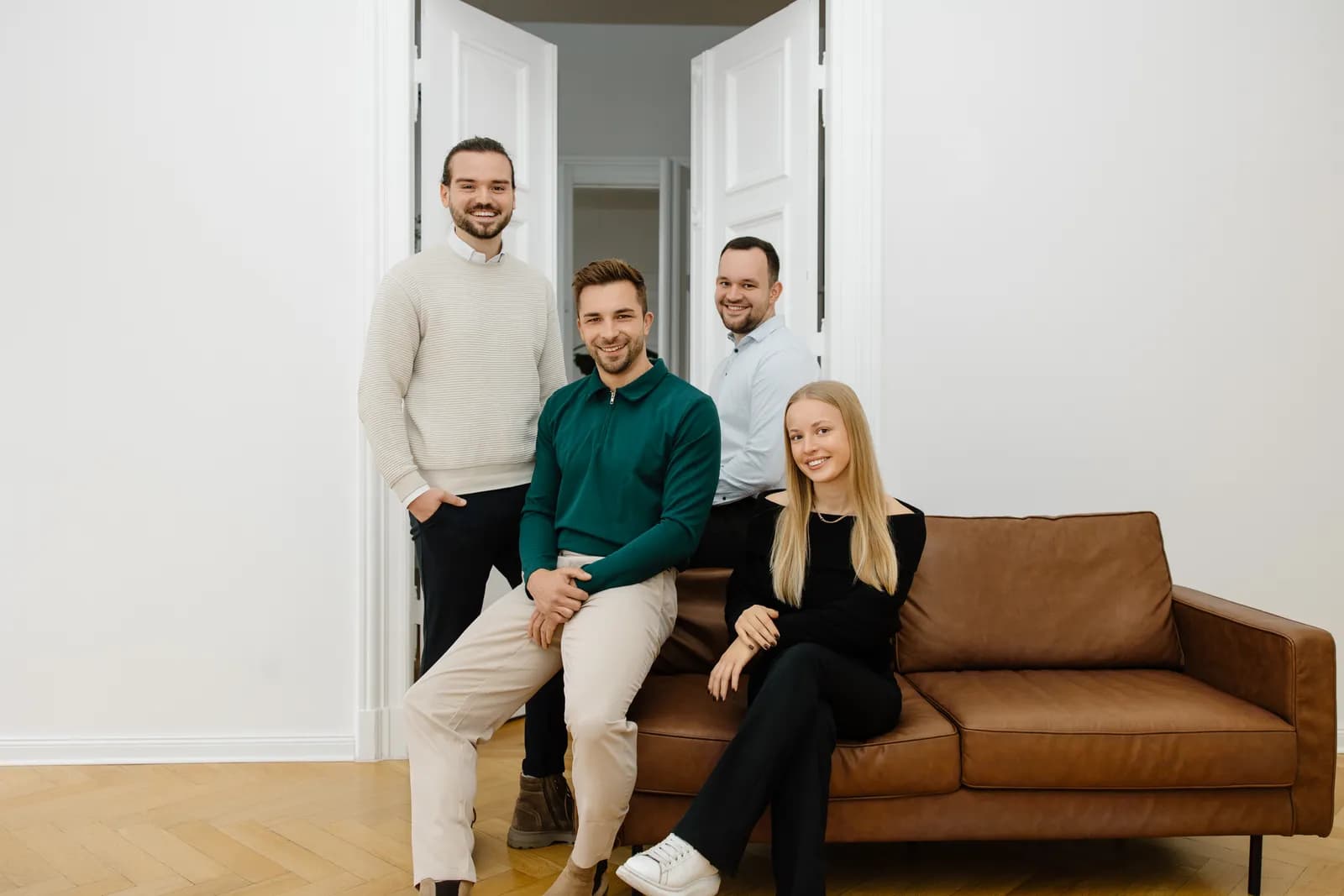Das Team der Immo Hub GmbH in Leipzig