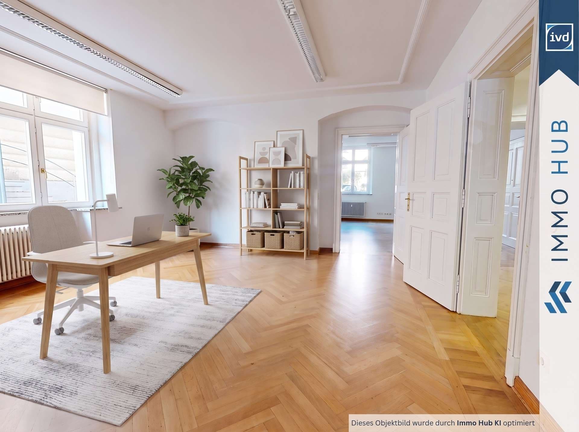 Büro gestaged