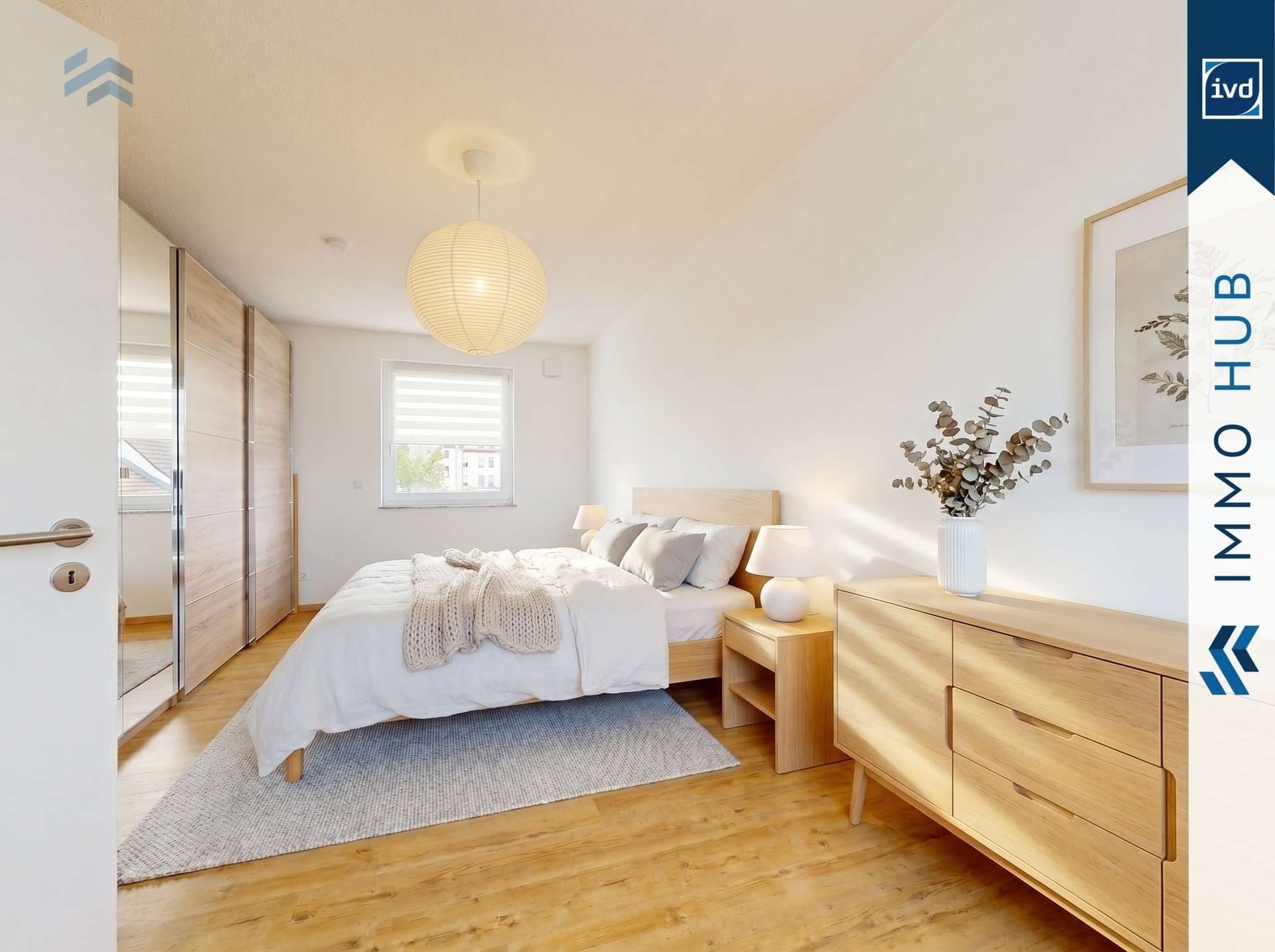 Schlafzimmer DG_gestaged