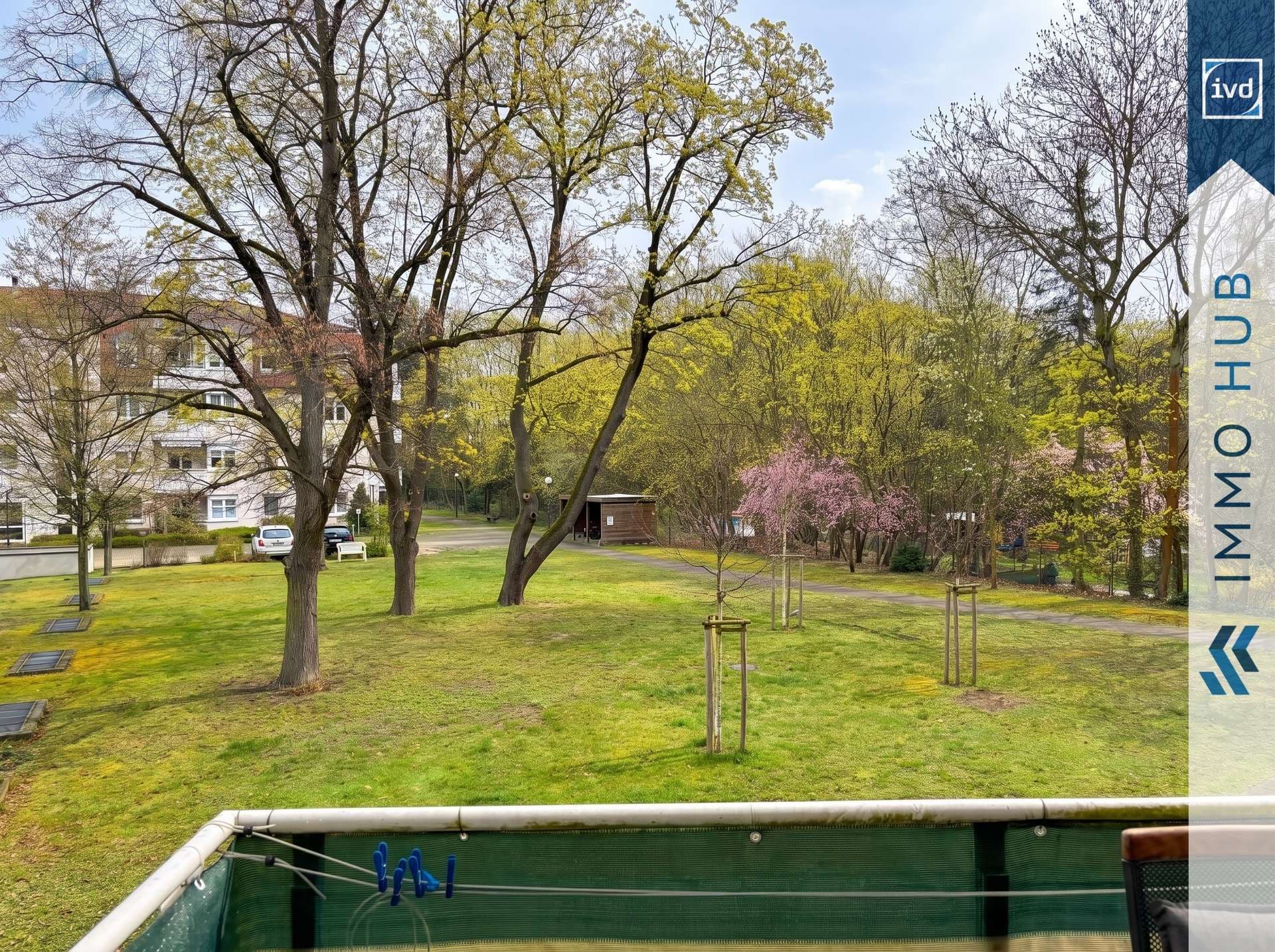 Ausblick Balkon