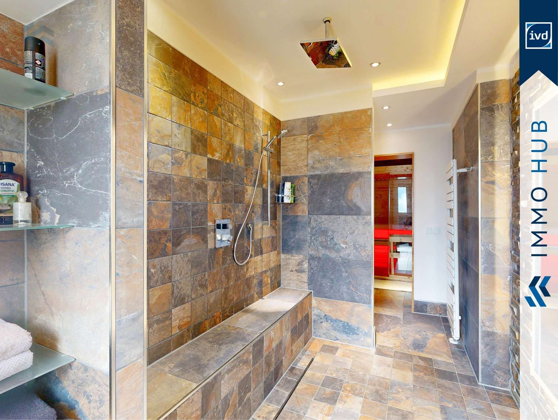 Dusche Hinterhaus