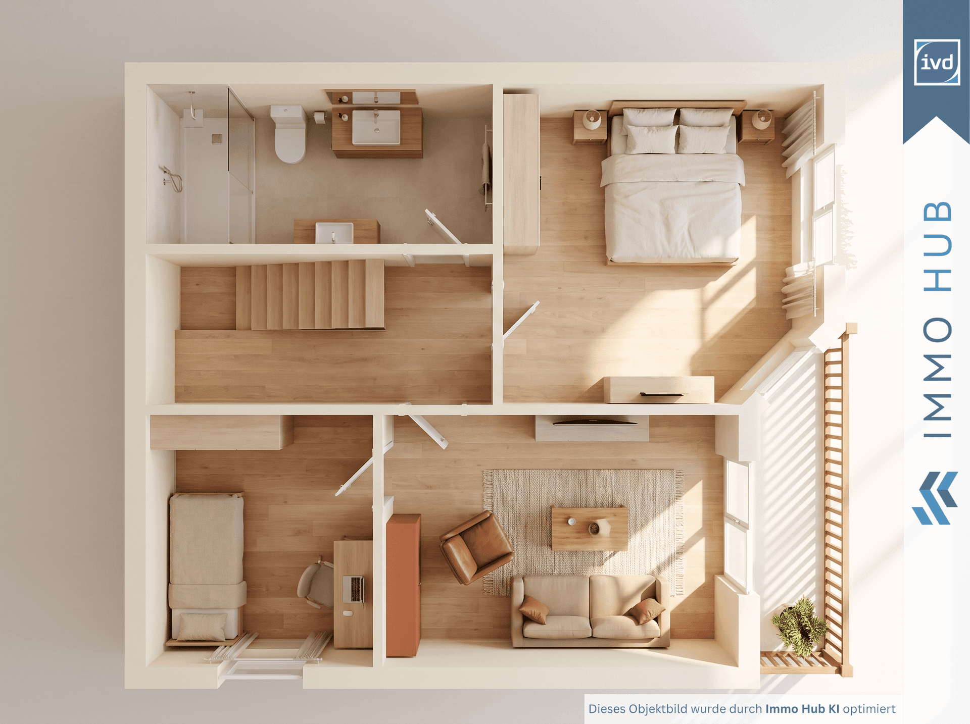 3D Grundriss OG