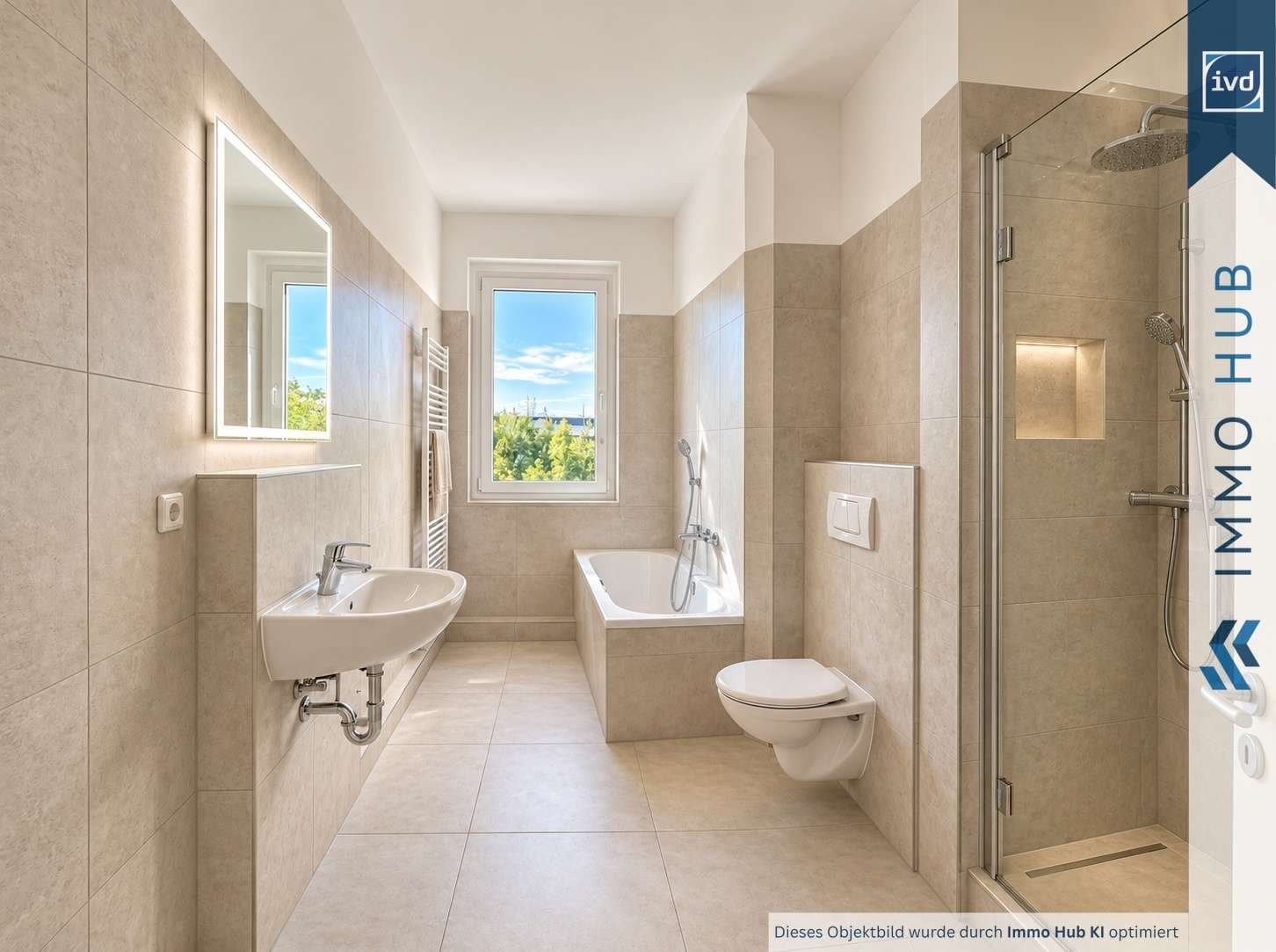 Badezimmer (Bsp. modernisiert)