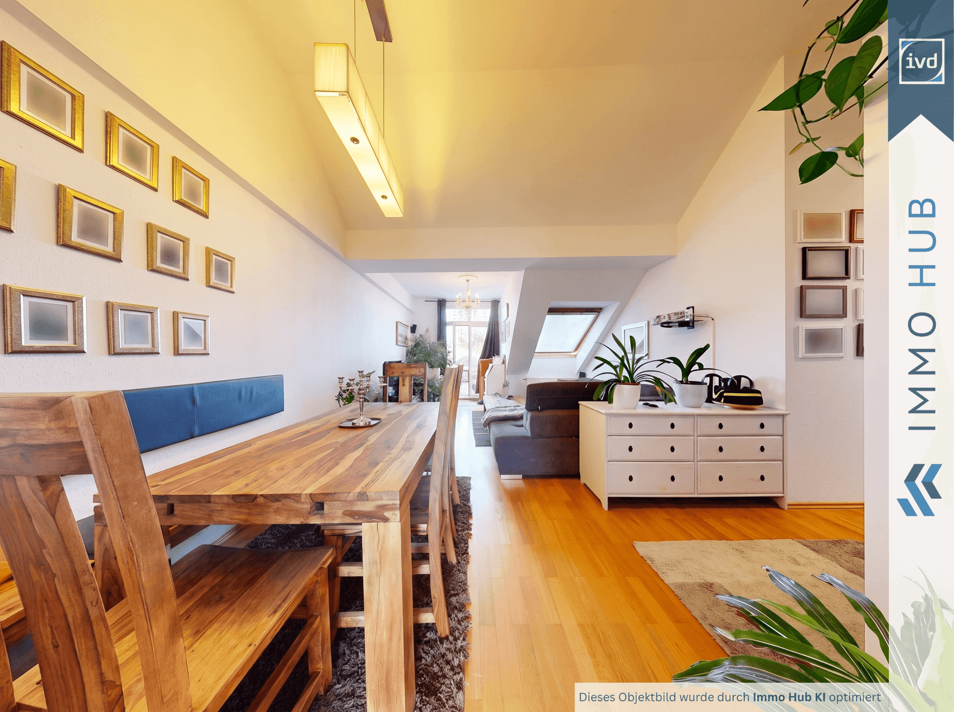 Wohn und Essbereich