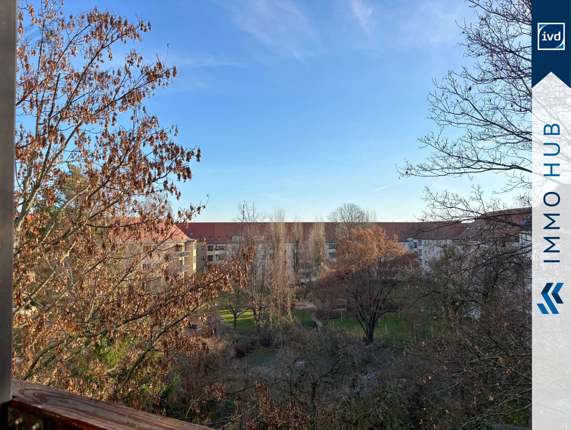 Ausblick Balkon