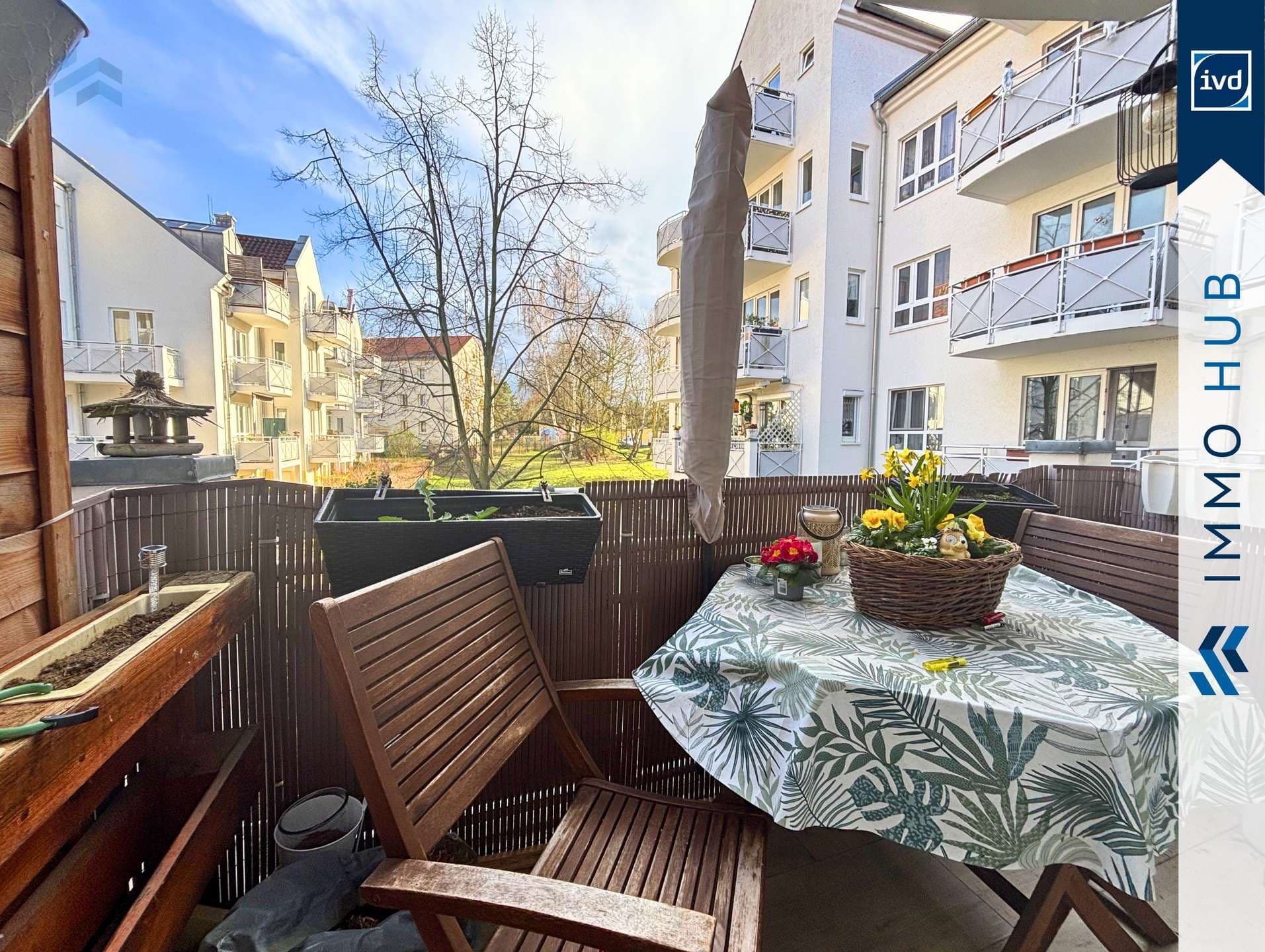 Balkon zum Innenhof