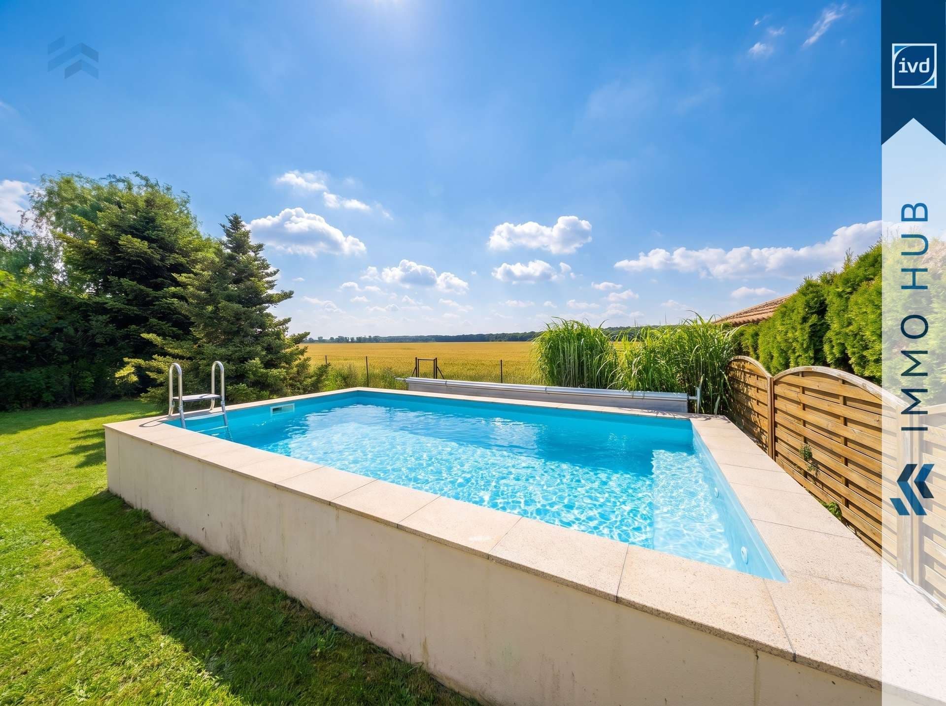 +++Großzügiges Zweifamilienhaus mit Einliegerwohnung, Pool und unverbaubarem Naturblick+++ – Bild 16