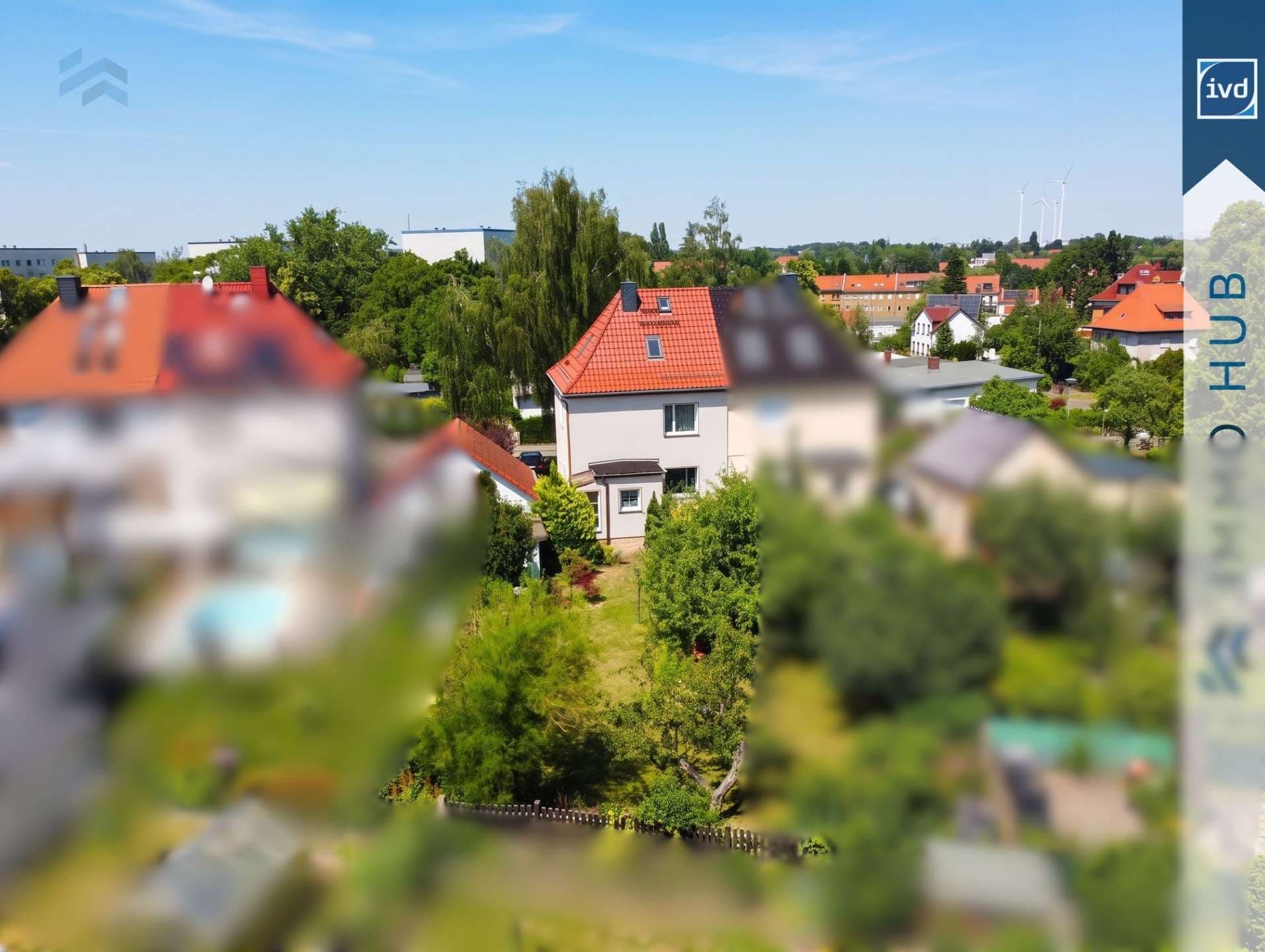 Grundstück und Garten