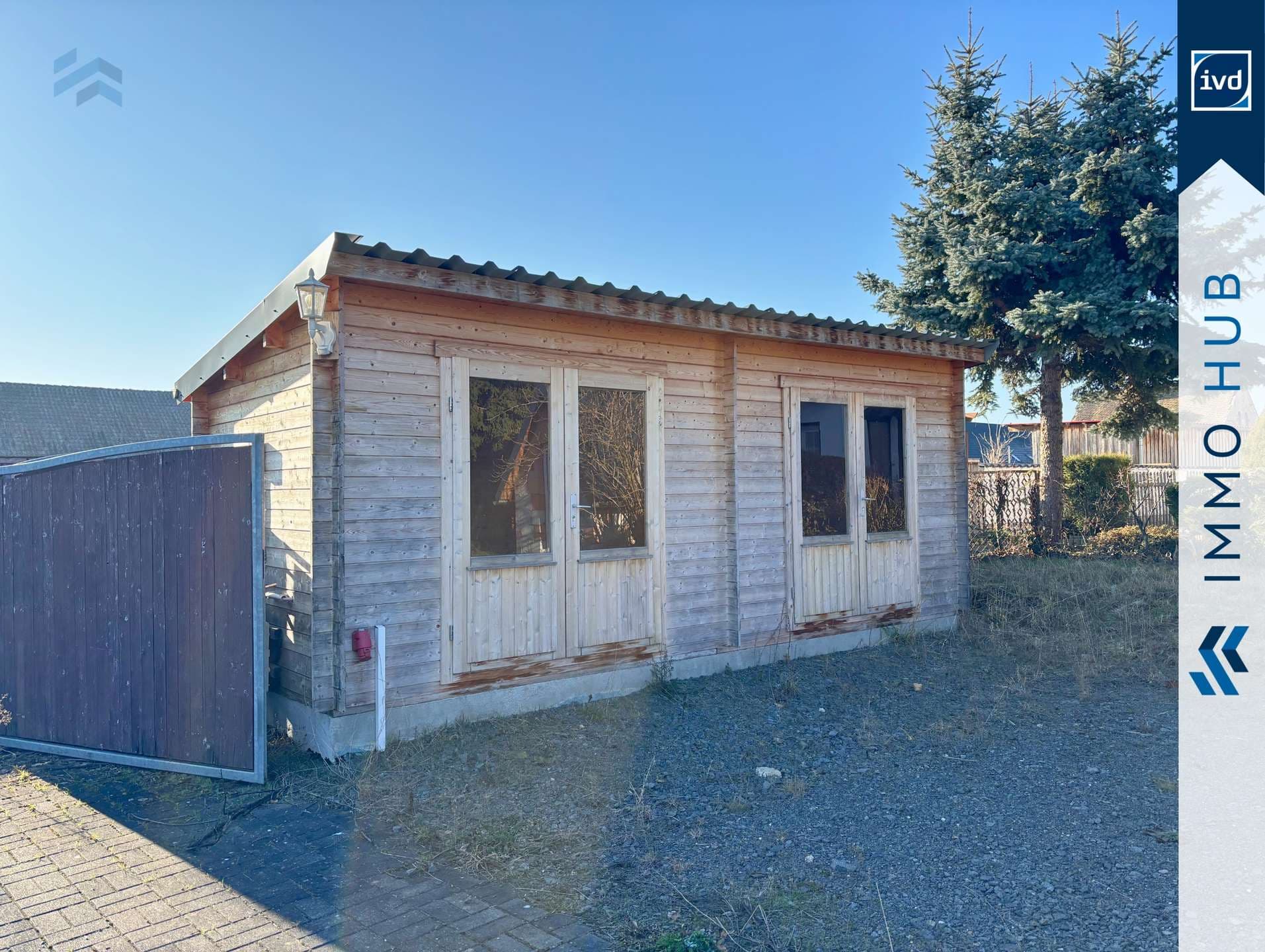 Holzschuppen