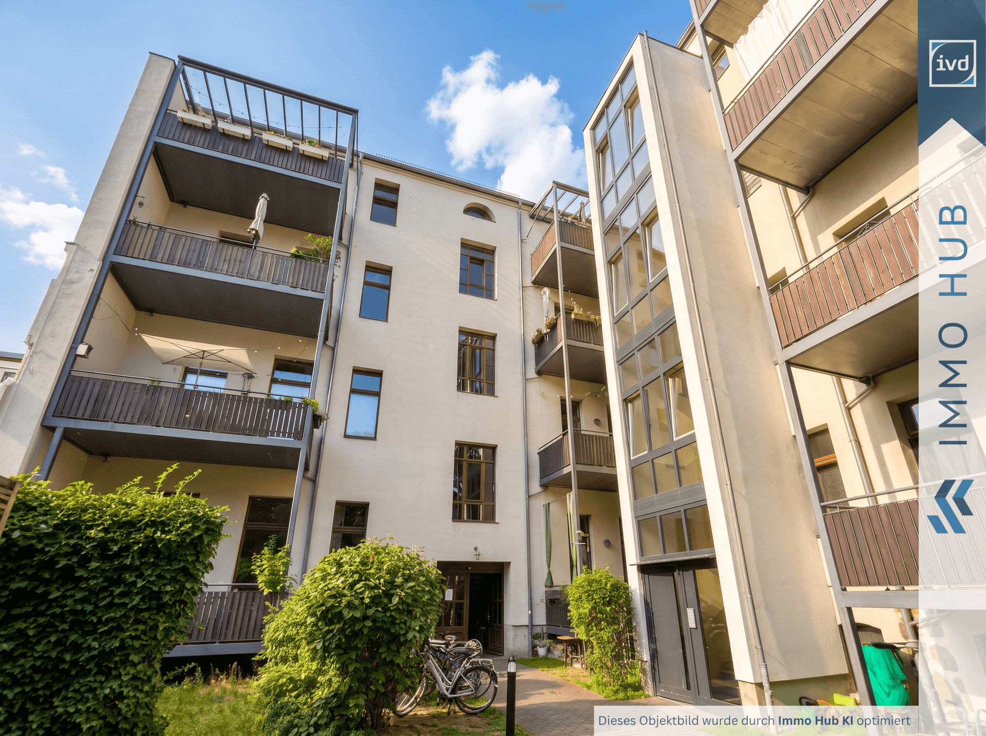 Hausrückseite