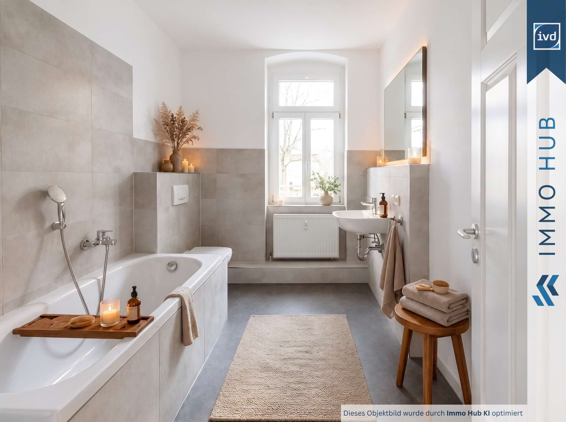 Badezimmer digital gestaged