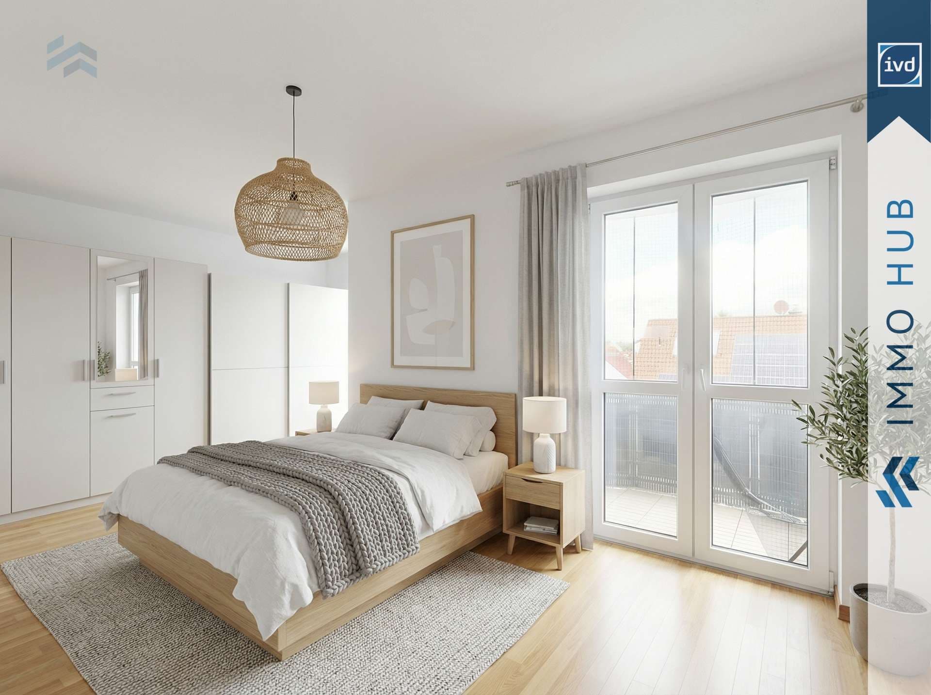 Einrichtungsbeispiel Schlafzimmer