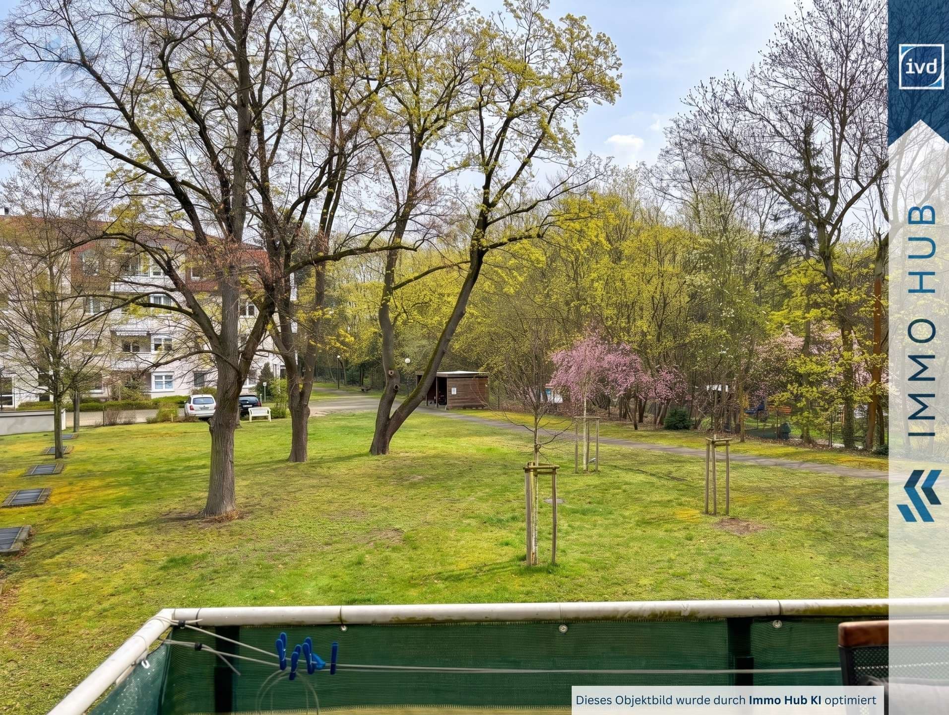 Ausblick Balkon