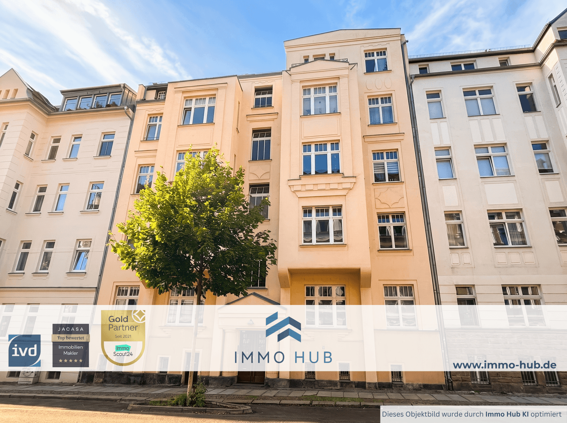 Über den Dächern von Gohlis – Exklusive Dachgeschosswohnung mit Privataufzug und Dachterrasse – Bild 1