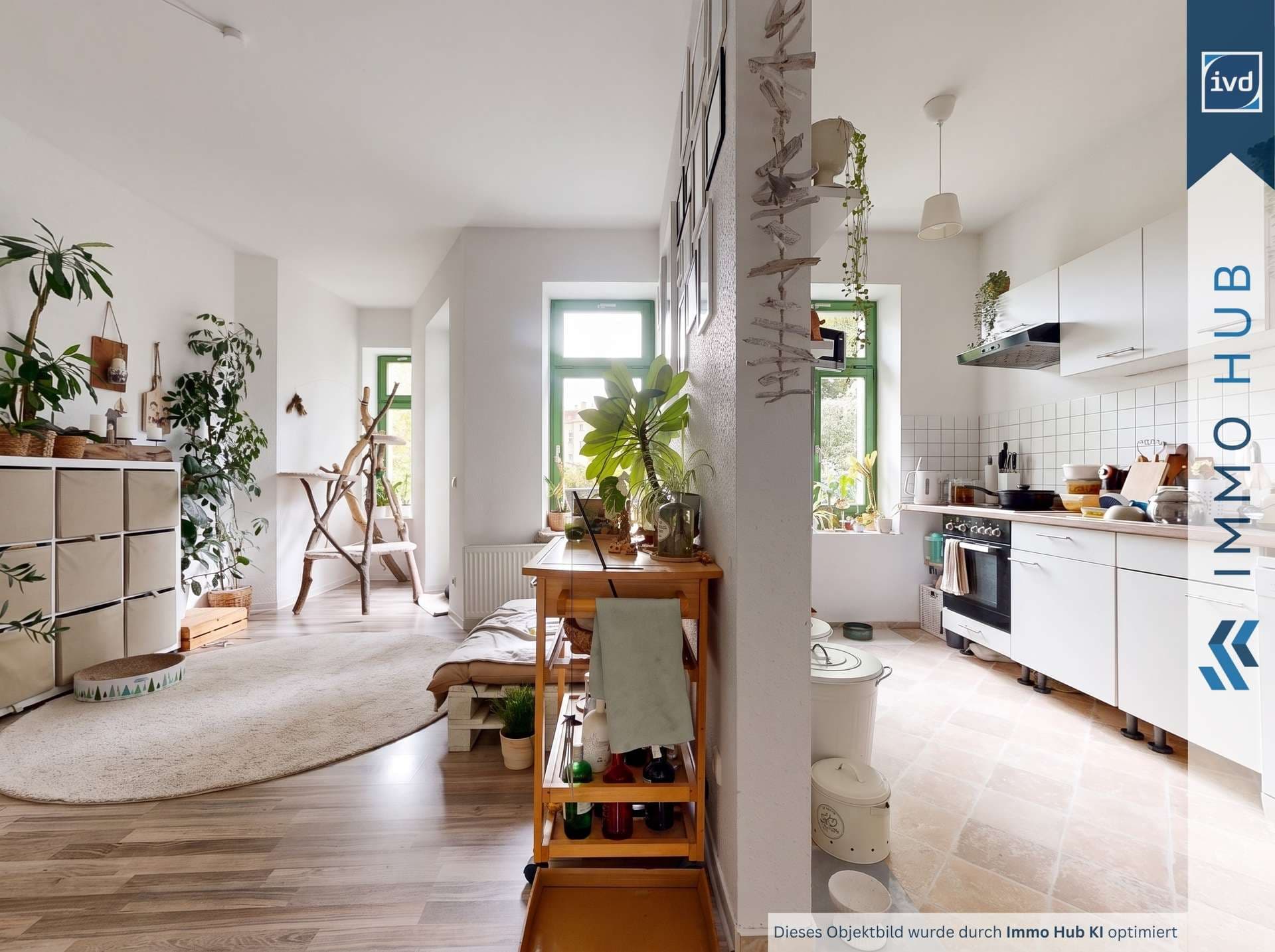 Wohnen und Kochen