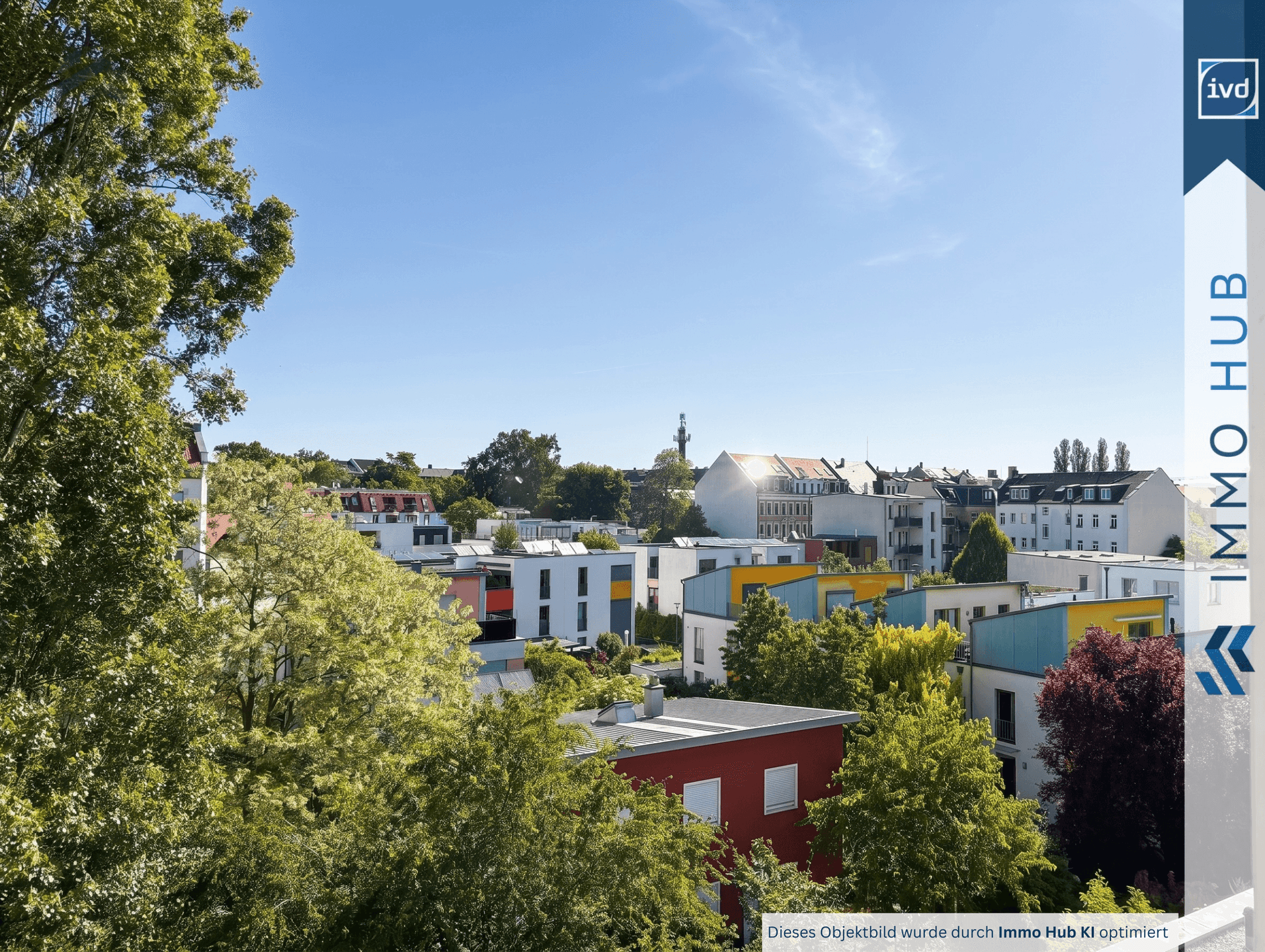 Ausblick Balkon