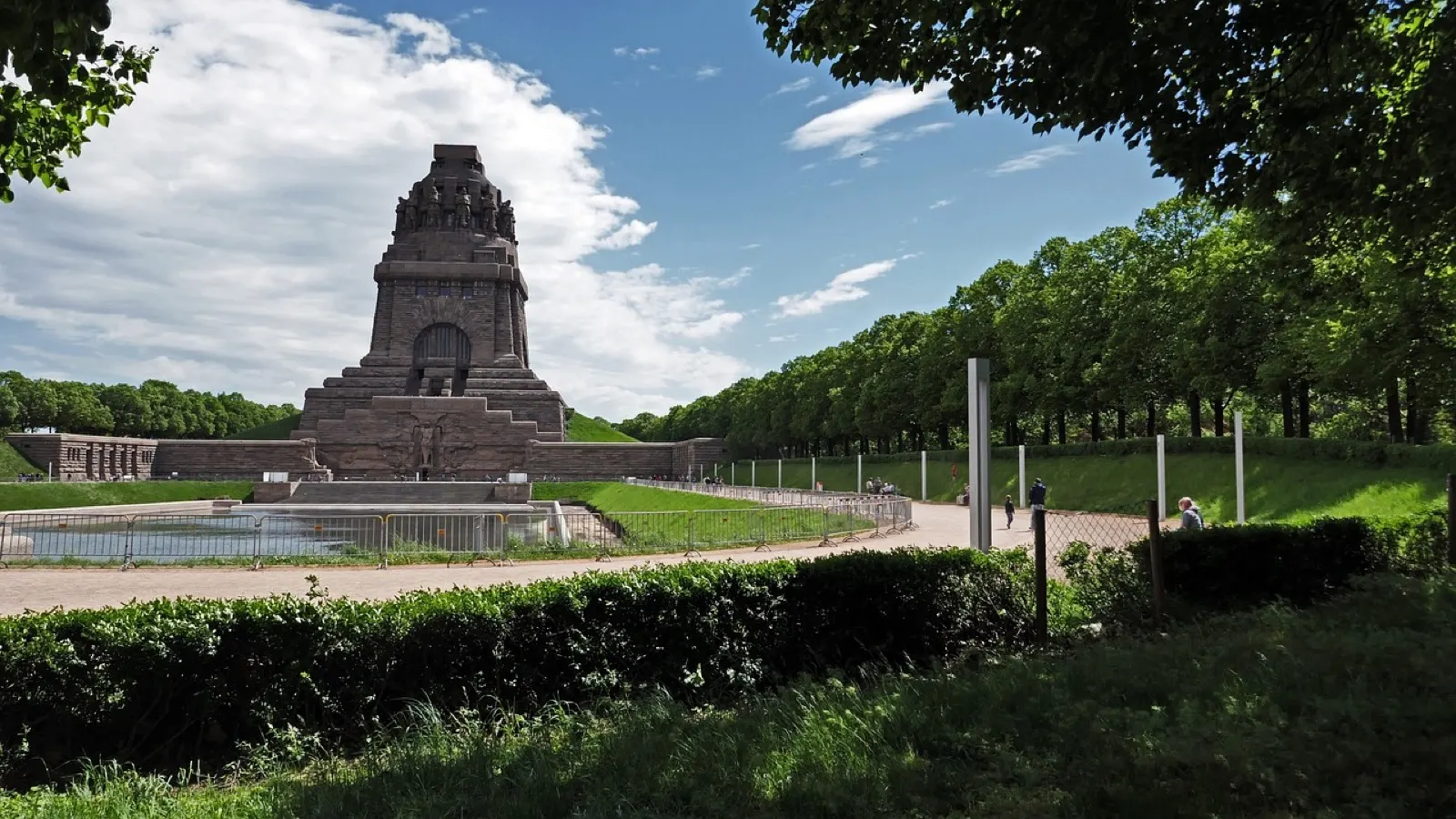 Blick auf Leipzig